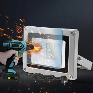 PAPASBOX LED Schijnwerper Buiten 30W 6000K IP65 Waterdicht — miniatuur 3