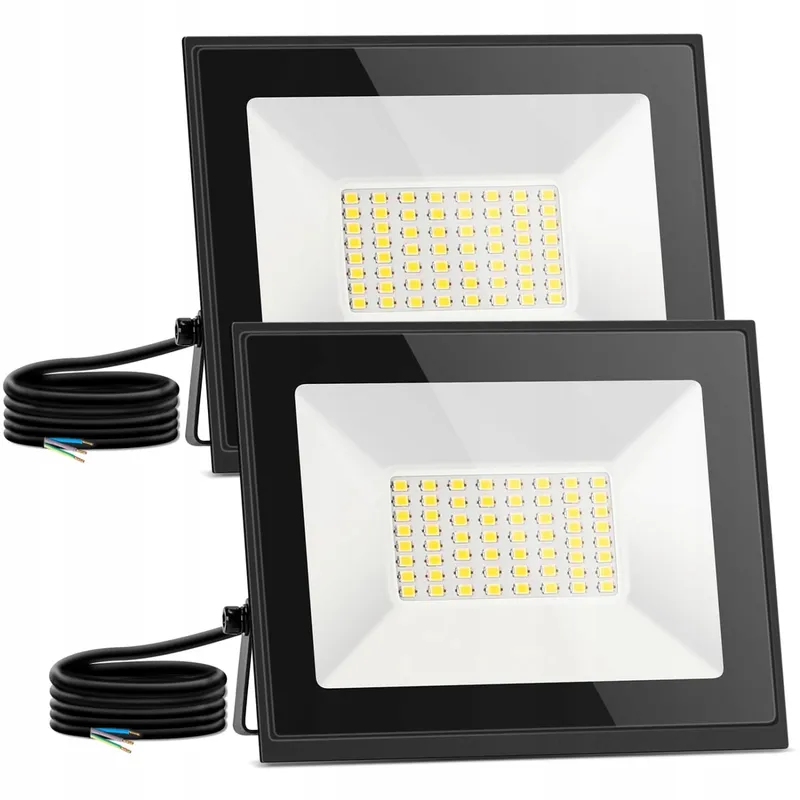 AIGOSTAR LED Schijnwerper 30W 2 Stuks 4000K IP65 Tuin Garage — foto 1