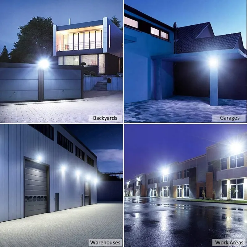 PAPASBOX LED Schijnwerper Warm IP65 Waterdicht Tuin Garage 30W — foto 7