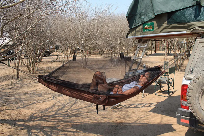 AMAZONAS Moskito Traveller PRO Hangmat 220x140cm 150kg — foto 3