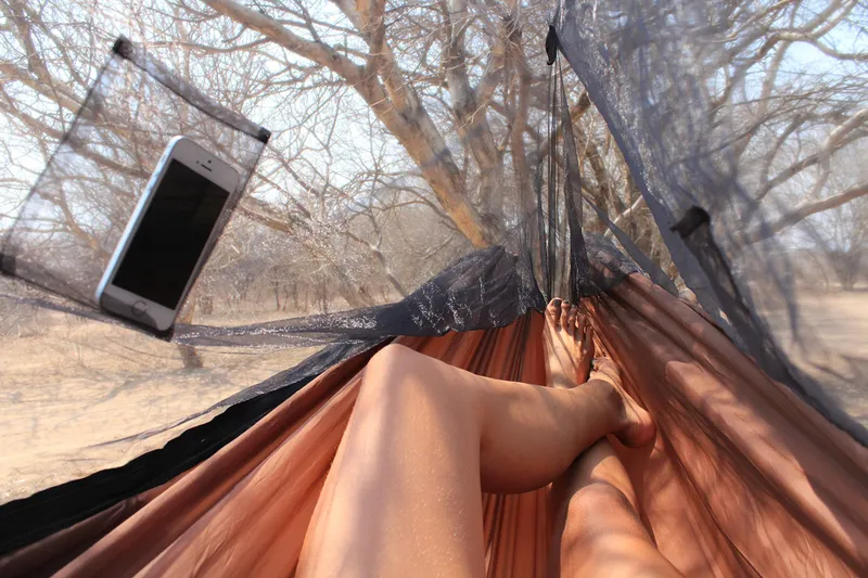 AMAZONAS Moskito Traveller PRO Hangmat 220x140cm 150kg — foto 5