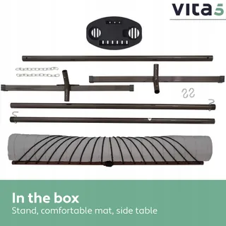 VITA5 Hangmatset 2 Personen 200kg met Standaard Tafel — miniatuur 5