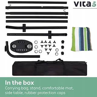 VITA5 Hangmat Set 2 Personen Tuin Interieur 200kg — miniatuur 5