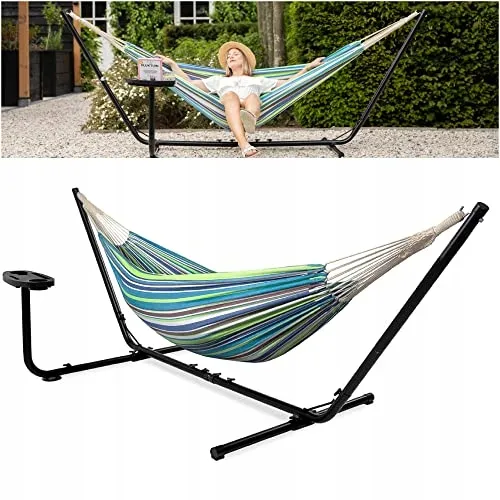 VITA5 Hangmat Set 2 Personen Tuin Interieur 200kg — foto 1