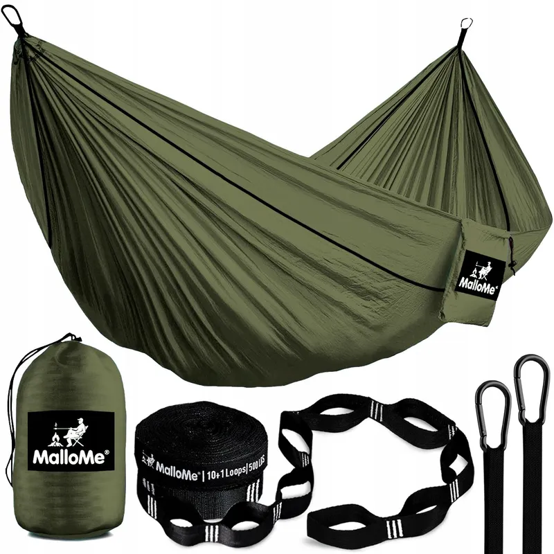 MALLOME Dubbele Hangmat 300x200cm Nylon Waterdicht 2 Personen — foto 1