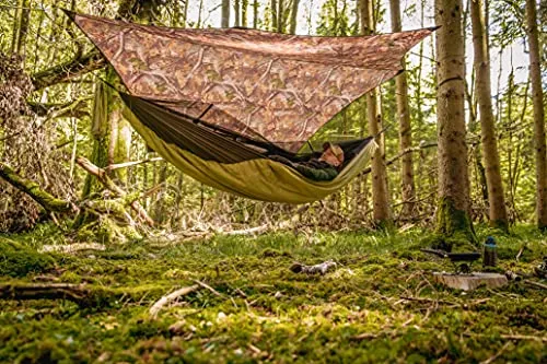 AMAZONAS Ultra-Light Hangmat Moskito-Traveller Quilted 200kg 2,75x1,4m — foto 3