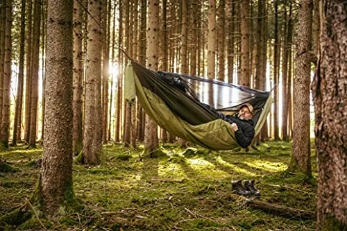 AMAZONAS Ultra-Light Hangmat Moskito-Traveller Quilted 200kg 2,75x1,4m — foto 2