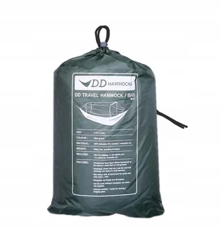DD TRAVEL Reishangmat Waterdicht Met Klamboe Dubbellaags Olijfgroen — miniatuur 3