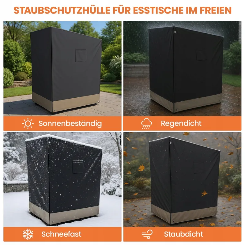 Hangstoelhoes Waterdicht UV-Bestendig 128x105x140cm — foto 6
