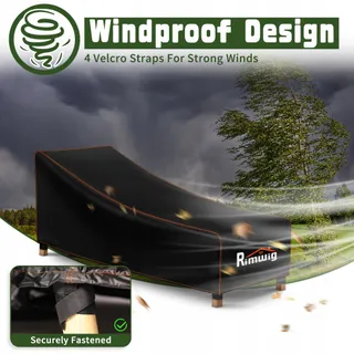 RIMWIG Waterdichte Hoes Tuinligstoel 200x75x40/70cm — miniatuur 3