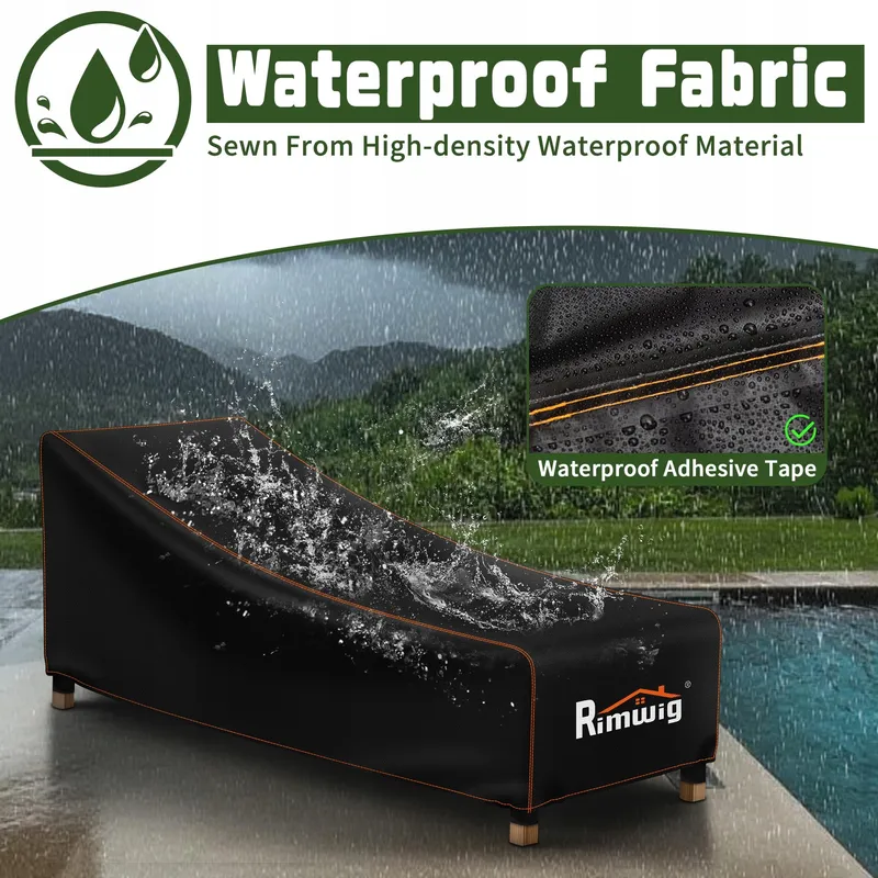RIMWIG Waterdichte Hoes Tuinligstoel 200x75x40/70cm — foto 2