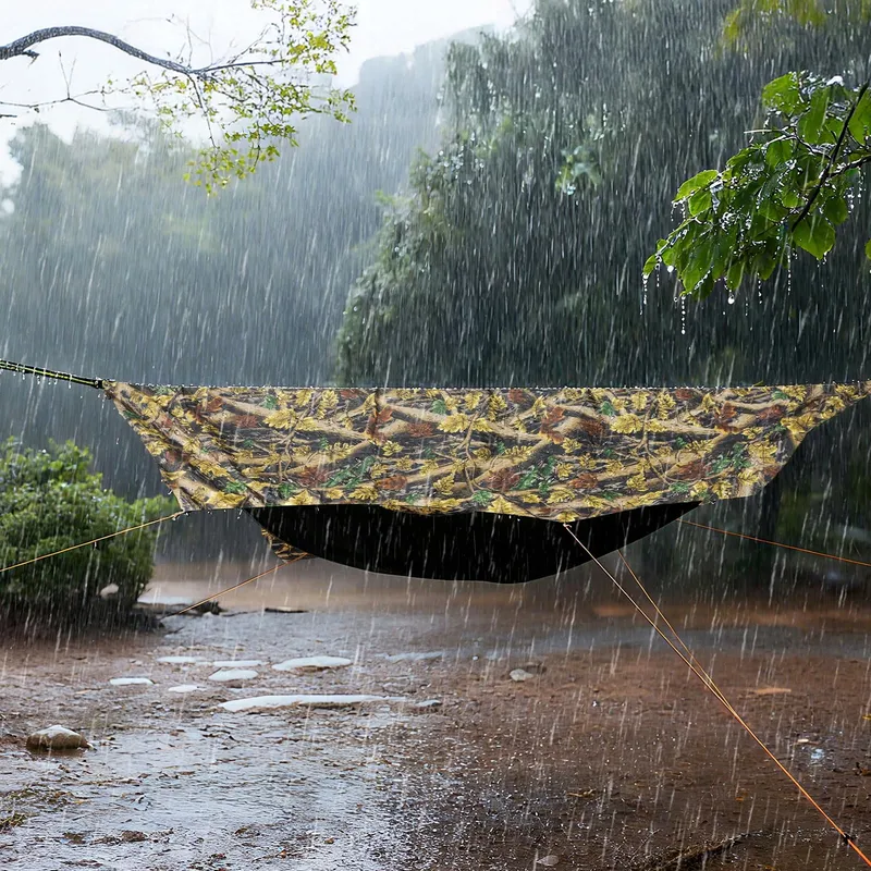 NIGHT CAT Hangmattent 1 Persoon Licht Draagbaar Klamboe Tarp — foto 3