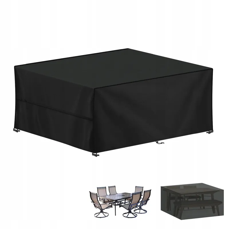 LAMUNI Hoes Tuinmeubelen Waterdicht 420D Oxford 220x180x80cm — foto 1