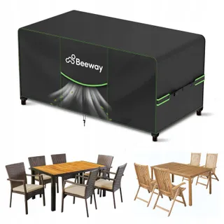 BEEWAY Tuinmeubelhoes Waterdicht 150x90x73cm 420D Oxford