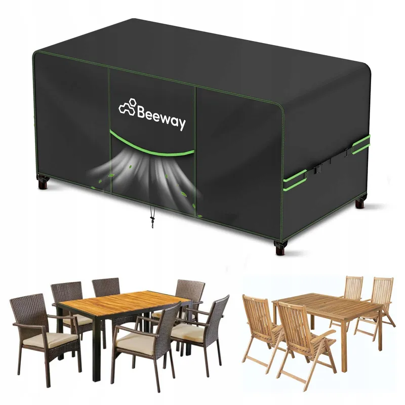 BEEWAY Tuinmeubelhoes Waterdicht 150x90x73cm 420D Oxford — foto 1
