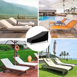 GARPROVM Hoes Ligstoel Weerbestendig 200x75x40/70cm — miniatuur 4