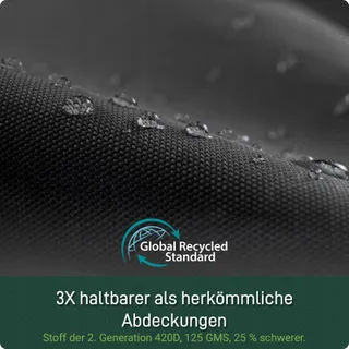 AWNIC Hoes voor Ligstoel Waterdicht 420D Oxford 200x75x40/70cm — miniatuur 4