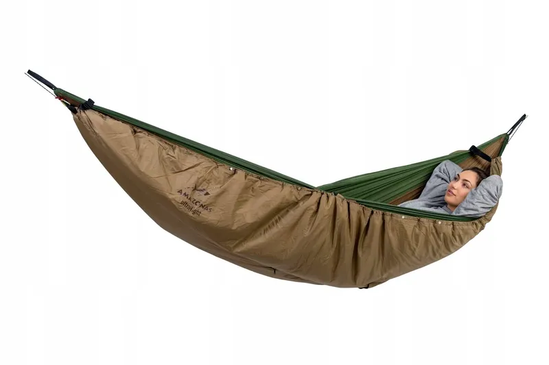 AMAZONAS Underquilt Poncho 2-in-1 Hangmat Warmte tot 0°C 260x120cm — foto 1