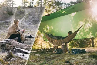 AMAZONAS Underquilt Poncho 2-in-1 Hangmat Warmte tot 0°C 260x120cm — miniatuur 6