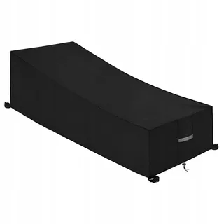 DOKON Hoes Ligstoel Waterdicht Wind- UV-bestendig 200x75x40/70cm — miniatuur 1