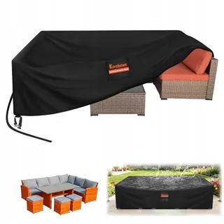 KOVSHUIWE Hoes Tuinmeubelen Waterdicht 250x250x90cm UV-bestendig — miniatuur 1