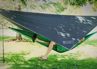 BEAR BUTT Lichte Waterdichte Tent Tarp Oranje — miniatuur 6