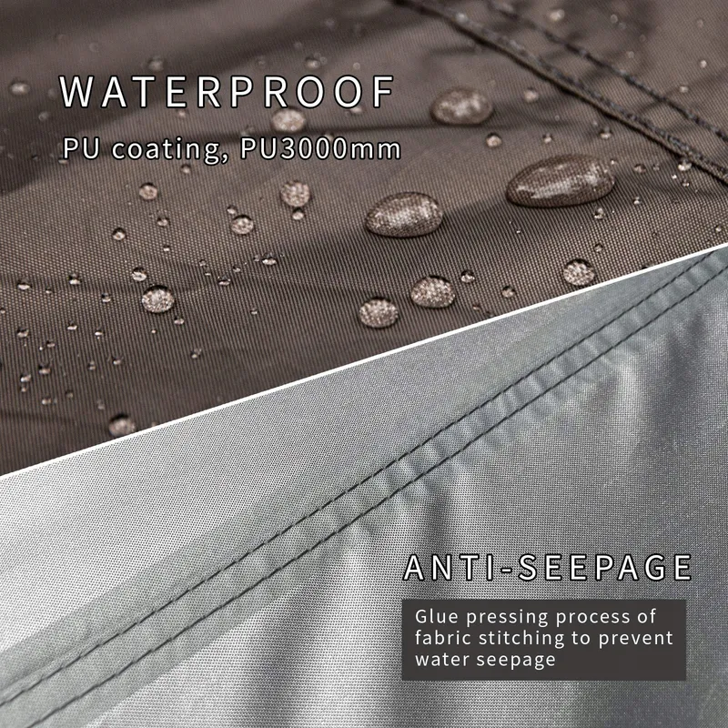 UNIGEAR Waterdicht Zeshoekig Tarp met Oogjes Hangmat Camping — foto 2