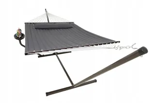 VITA5 Hangmat Set Tuin Balkon Terras 2 Personen 200kg Versie 1 — miniatuur 1