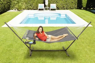 VITA5 Hangmat Set Tuin Balkon Terras 2 Personen 200kg Versie 1 — miniatuur 8
