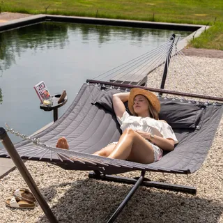 VITA5 Hangmat Set Tuin Balkon Terras 2 Personen 200kg Versie 1 — miniatuur 2