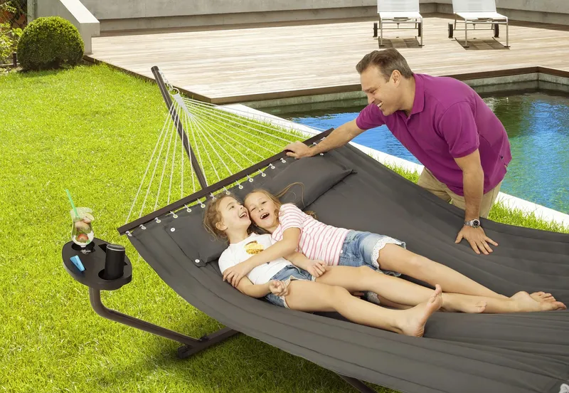 VITA5 Hangmat Set Tuin Balkon Terras 2 Personen 200kg Versie 1 — foto 7