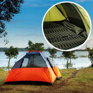 UNIGEAR Ultralichte Camping Slaapmat Opblaasbaar Waterdicht Antislip — miniatuur 7