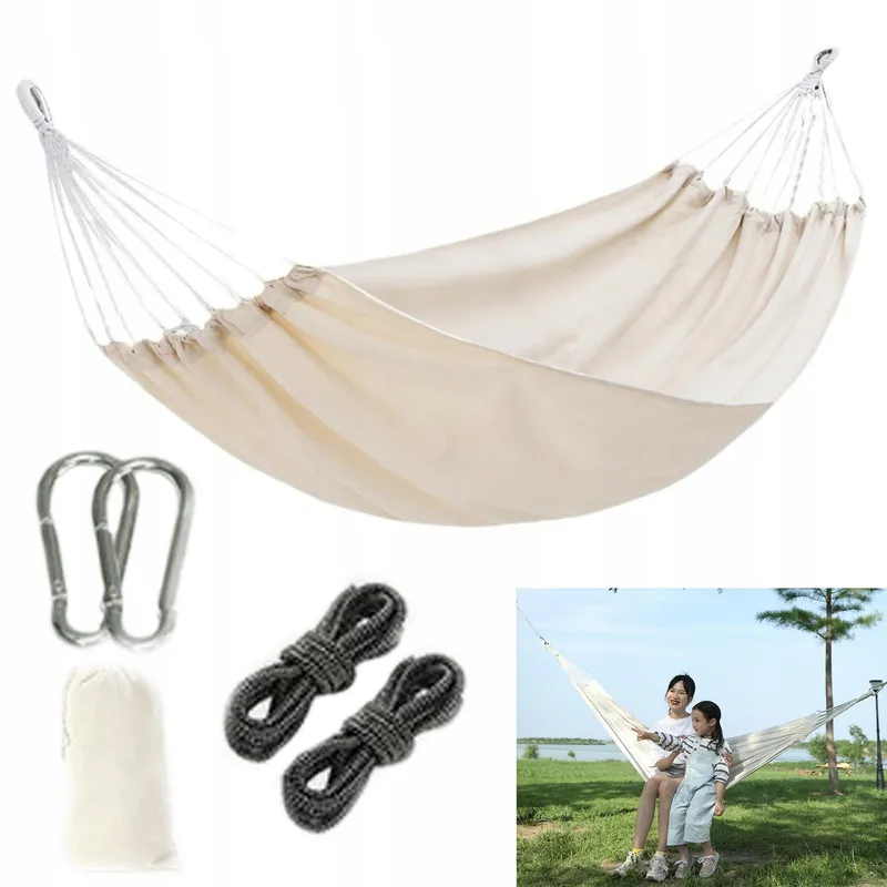SYIYUNRAN Tuinhangmat Beige met Tas Terras Balkon Camping — foto 1