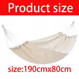SYIYUNRAN Tuinhangmat Beige met Tas Terras Balkon Camping — miniatuur 2