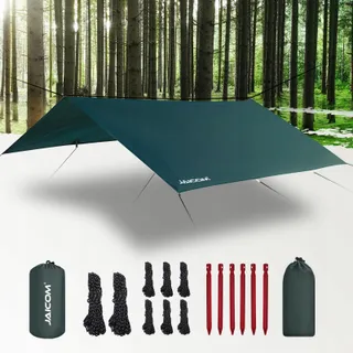 JAICOM Tarp Waterdicht 3x3M Licht UV-bescherming Camping — miniatuur 1