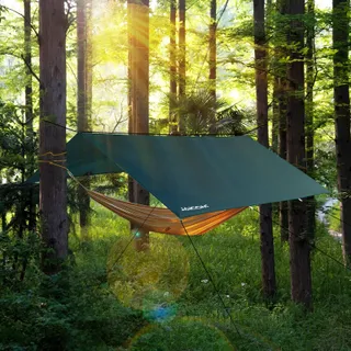 JAICOM Tarp Waterdicht 3x3M Licht UV-bescherming Camping — miniatuur 6
