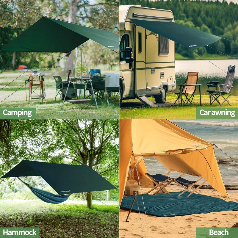 JAICOM Tarp Waterdicht 3x3M Licht UV-bescherming Camping — foto 7