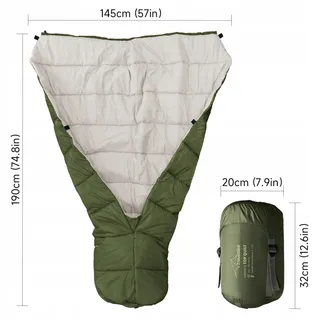 TRAVEL BIRD Hangmatdeken Ultralicht Warm Buitenslapen — miniatuur 5