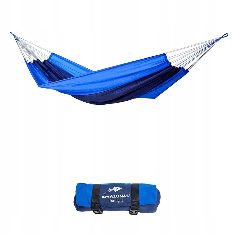 AMAZONAS Silk Traveller Ocean Hangmat 350g 220x140cm 150kg — foto 1