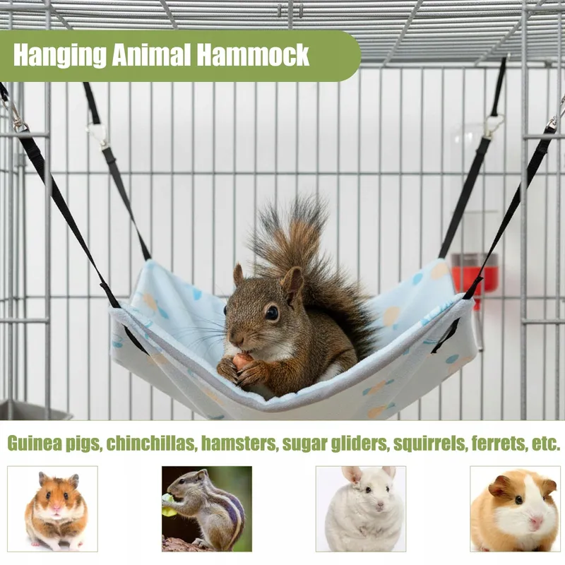 ZOCRJVN Hangmat Kleine Huisdieren Fretten Hamsters Cavia's — foto 3