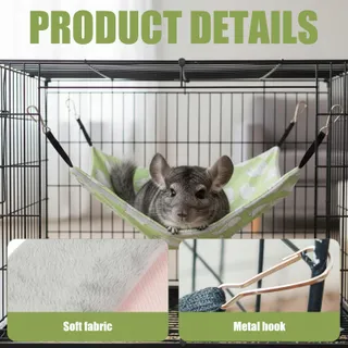 ZOCRJVN Hangmat Kleine Huisdieren Fretten Hamsters Cavia's — miniatuur 4