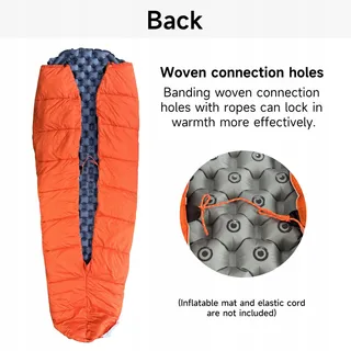TRAVEL BIRD Ultralichte Hangmatdeken Warm Isolerend Camping — miniatuur 4