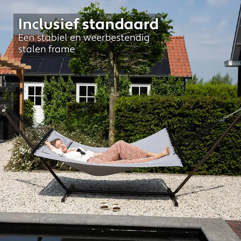 VITA5 Hangmat met Standaard 2 Personen 200kg Outdoor — foto 4
