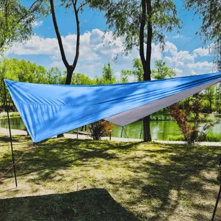 AZARXIS Waterdicht Tarp Licht Compact Voor Hangmat Camping — miniatuur 6