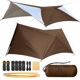 Ultralicht Waterdicht Tentzeil 14ft Camping Wandelen — miniatuur 1