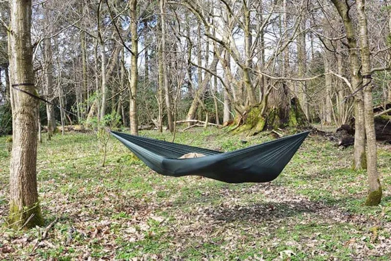 DD Superlichte Outdoor Hangmat Groen 270x140cm 100kg Ripstop Nylon — foto 1