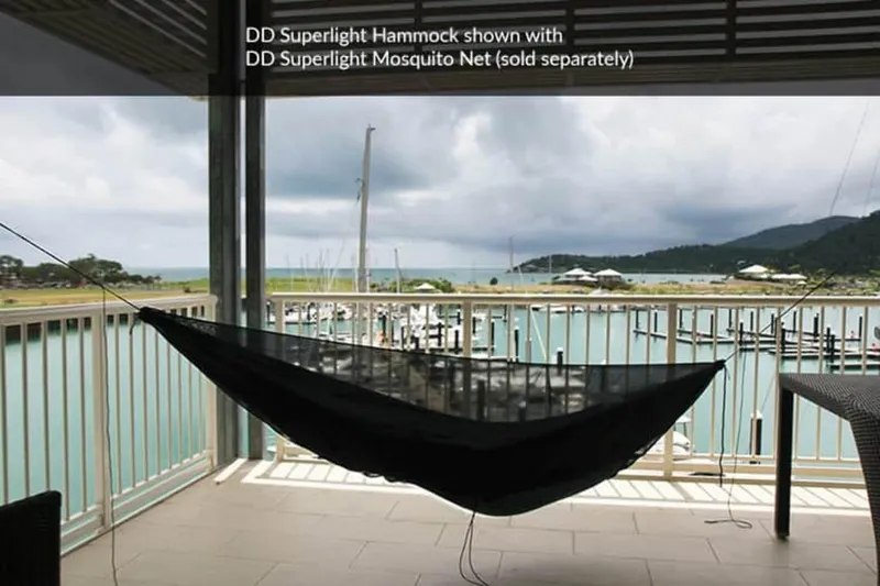 DD Superlichte Outdoor Hangmat Groen 270x140cm 100kg Ripstop Nylon — foto 2