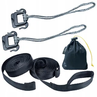 TRAVEL BIRD Hangmat Bevestigingsset 3m Boomband Camping — miniatuur 1