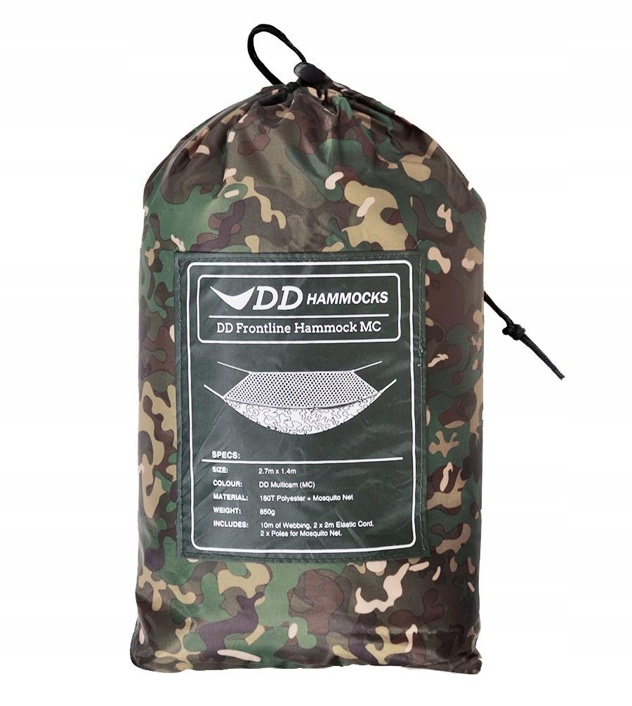 DD HAMMOCKS Frontline Hangmat Camouflage Klamboe Camping