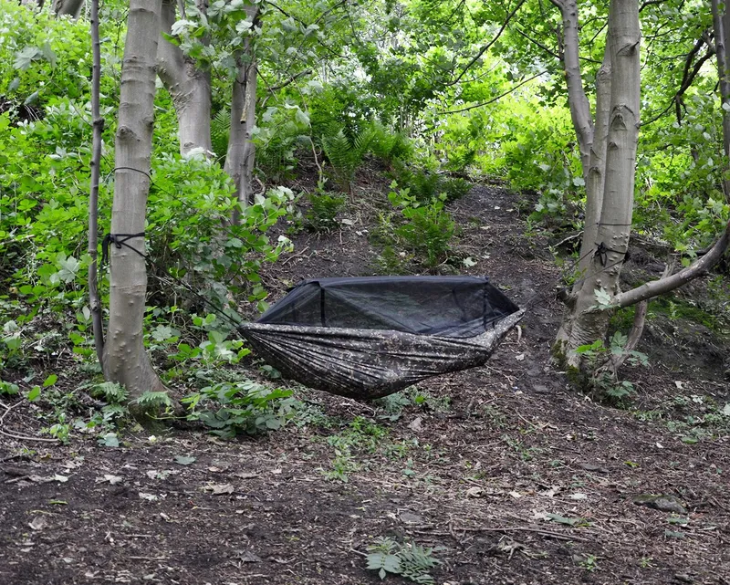 DD HAMMOCKS Frontline Hangmat Camouflage Klamboe Camping — foto 5